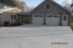 Garage and addition